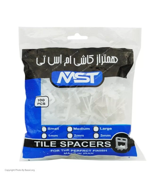 کلیپس همتراز کاشی و سرامیک 19 میلی متر (بند 2 میلی متر) ام اس تی (MST)