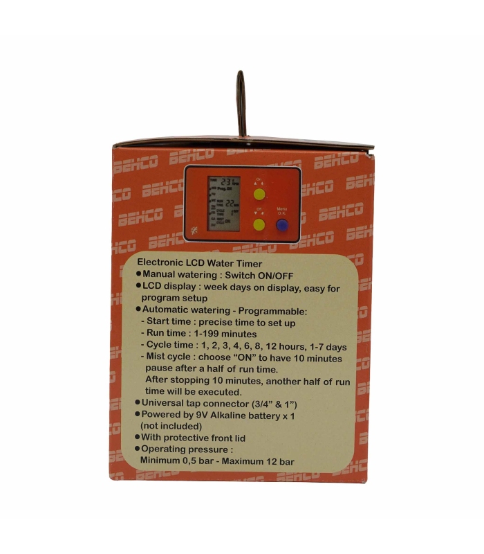 تایمر آبیاری دیجیتال تک خروجی BHC-078 بهکو (BEHCO)