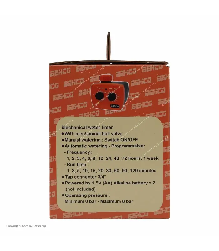تایمر آبیاری تک خروجی BHC-118 بهکو (BEHCO)