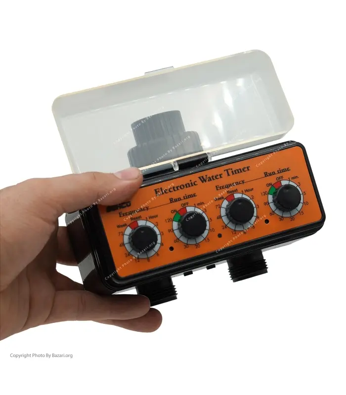 کیت کامل آبیاری سیستم قطره ای با تایمر دو خروجی BHC-1180K بهکو (BEHCO)