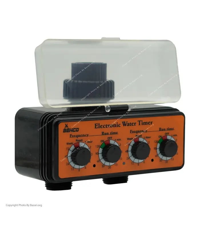 کیت کامل آبیاری سیستم قطره ای با تایمر دو خروجی BHC-1180K بهکو (BEHCO)