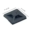 پایه بست کمربندی چسب دار 19x19 امید (Omid)