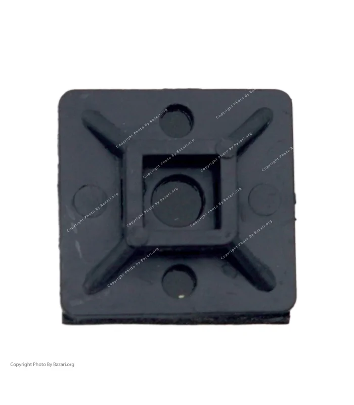 پایه بست کمربندی چسب دار 28x28 امید (Omid)