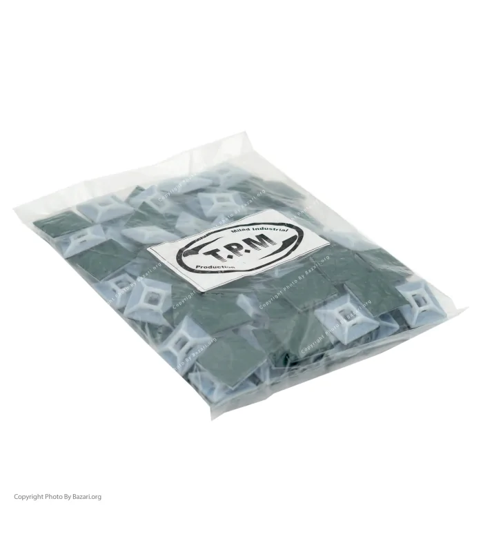 پایه بست کمربندی چسب دار 28x28 تی پی ام (TPM)