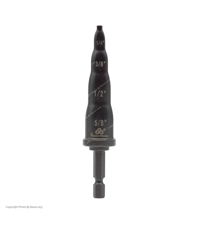 مته گشاد کن دریلی لوله مسی سایز 1/4 و 3/8 و 1/2 و 5/8 اینچ سوپر استارز (Super Stars)