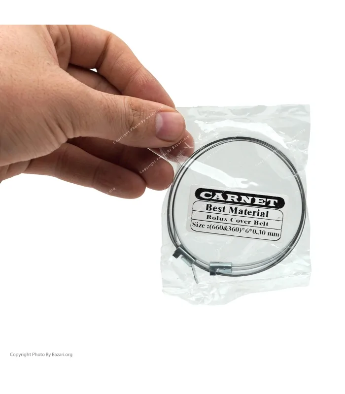 بست فلزی دوقلو تسمه ای (مخصوص پلوس) کارنت (Carnet)