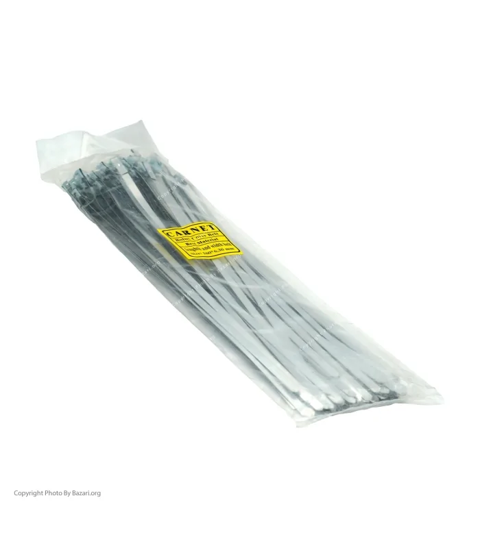 بست کمربندی استیل سایز 36 سانتی متر عرض 6.3 کارنت (Carnet)