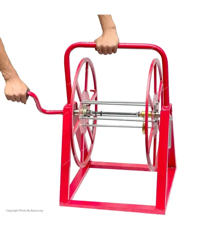 شیلنگ جمع کن زمینی 70 متری سایز 1/2 اینچ پروفیلی خورشیدی آرامیس (Aramis)