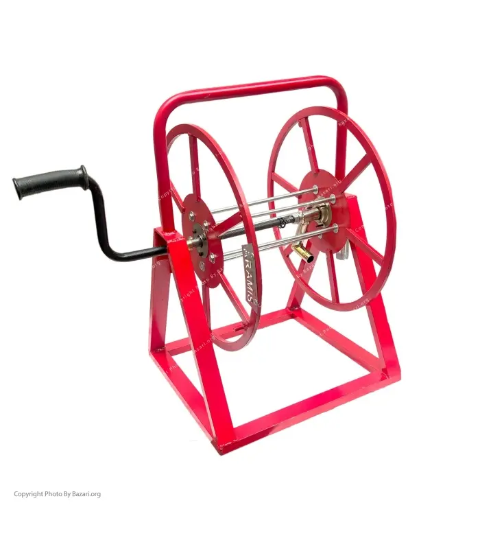 شیلنگ جمع کن زمینی 50 متری سایز 1 اینچ پروفیلی خورشیدی آرامیس (Aramis)