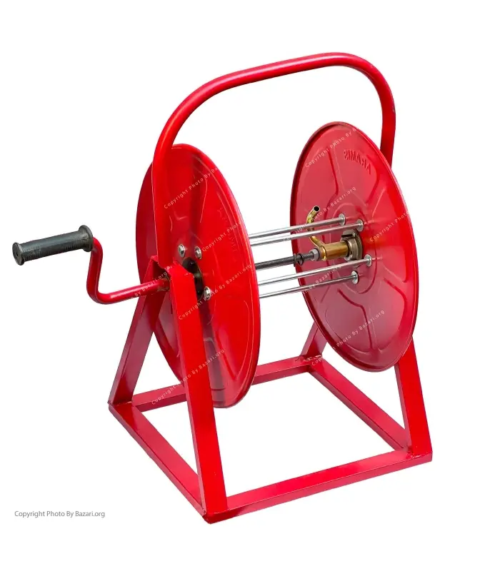 شیلنگ جمع کن زمینی 70 متری سایز 1/2 اینچ پروفیلی صفحه ای آرامیس (Aramis)