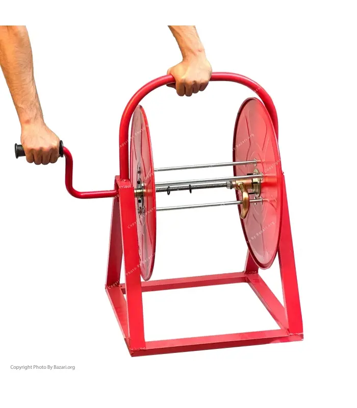 شیلنگ جمع کن زمینی 50 متری سایز 3/4 اینچ پروفیلی صفحه ای آرامیس (Aramis)