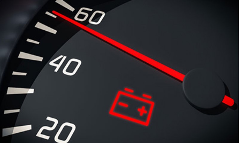 روشن شدن چراغ دینام در حالت درجا