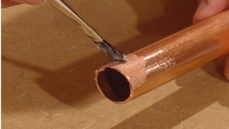 نحوه پلیسه گیری لوله مسی